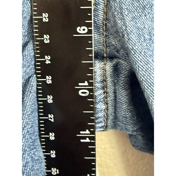 True Craft Cargo Bootcut Stretch Denim Jeans Womens Size 12 Mid Rise Gorpcore - Picture 8 of 11